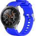 Curea ceas Smartwatch Samsung Galaxy Watch 4, Watch 4 Classic, Gear S2, iUni 20 mm Silicon Sport Blu